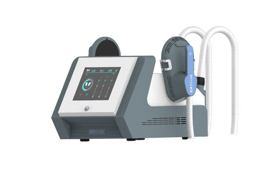 Portable Emslim Neo RF EMS Body Sculpting Muscle Stimulator Massage Machine  with 2 Handles Fat Reductin Muscle Building