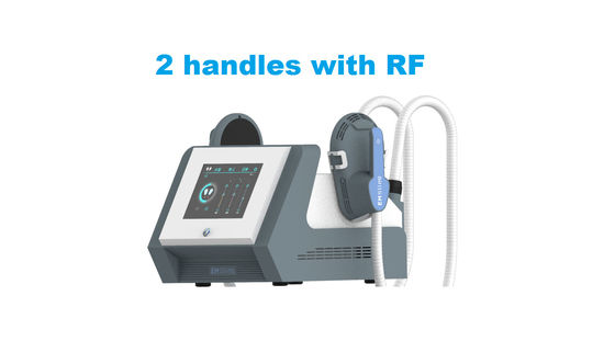 EMS Body Sculpting Massage Machine EMS Slimming Machine EM Abs Sculpting RF Fat Removal Machine Portable 2 Handles
