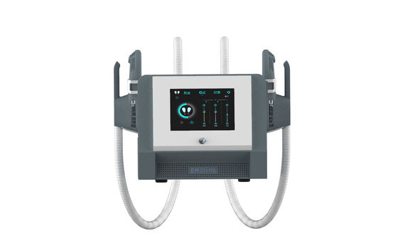 Portable Ems Body Sculpting Machine Ems Rf Emslim Neo Muscle Training Machine 2 Handles Work Together