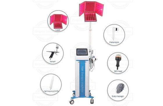 Safe and Effective Laser Beauty Machine Hair Growth Treatment 650nm 660nm Diode Lowe Level Laser Therapy LLLT Regrowth