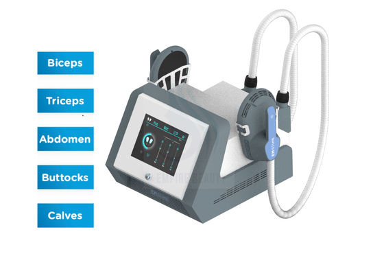 Portable Emslim Neo RF EMS Body Sculpting Muscle Stimulator Massage Machine  with 2 Handles Fat Reductin Muscle Building