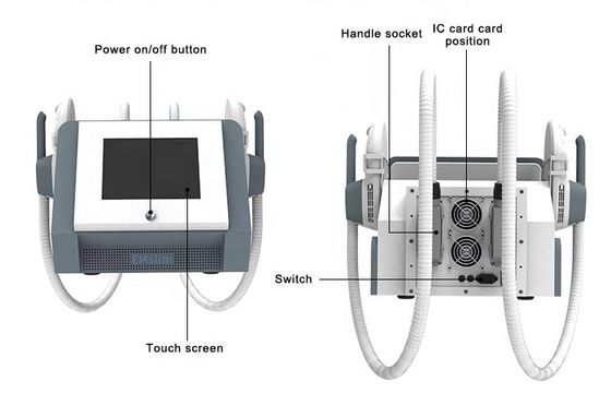 Portable EMS Body Sculpt Neo The Advanced Technology for Fat Reduction and Muscle Growth Emslim Neo 2 handles