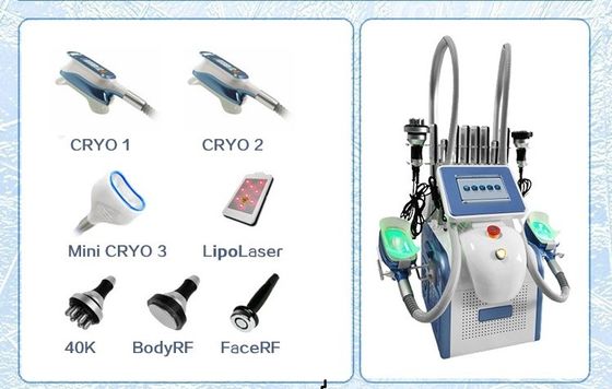 Targeted Fat Reduction Body Contouring With 7 In 1 Cavitation RF Vacuum Cryolipolysis Body Slimming Lipo Slim Machine