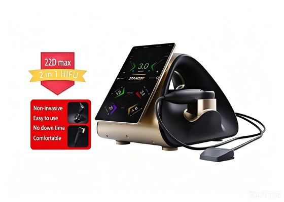 22D Hifu Skin Lifting Sagging Skin Tightening facial anti-aging Lipo Sonic Body Slimming Machine 22D Max