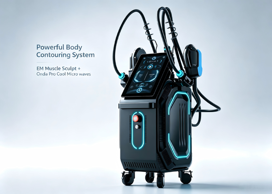 Professional Body Slimming Machine Dual Technologies EMS Body Sculpting Neo + Onda Pro Micro Cool Waves to Build Muscle and Reduce Fat with