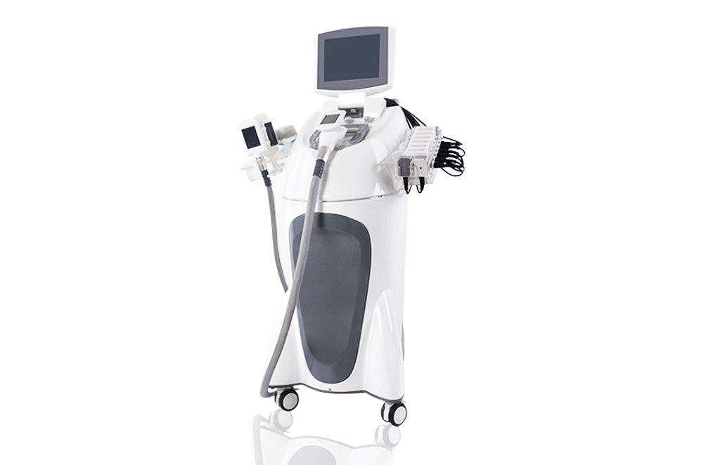 Body Slimming Machine Equipped with Cryolipolysis Fat Freezing RF Cavitation and Vela Shape Technology for Non Surgical Body Contouring