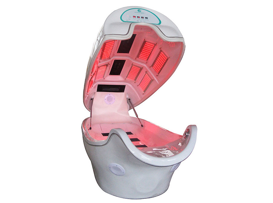 Infrared Steam Sauna Slimming Spa Capsule LED Colored Light Therapy